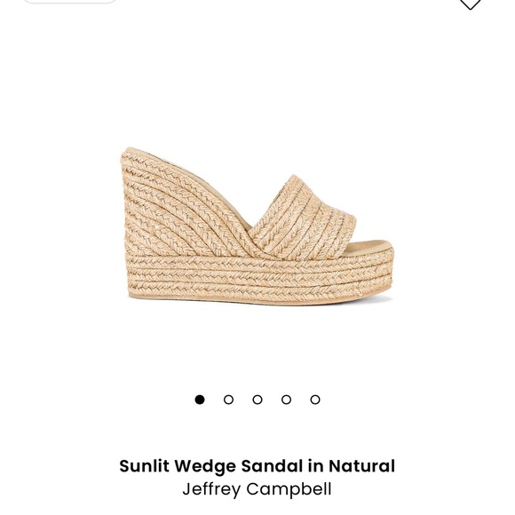 Jeffrey Campbell Caicos Wedges NEW - Picture 2 of 2